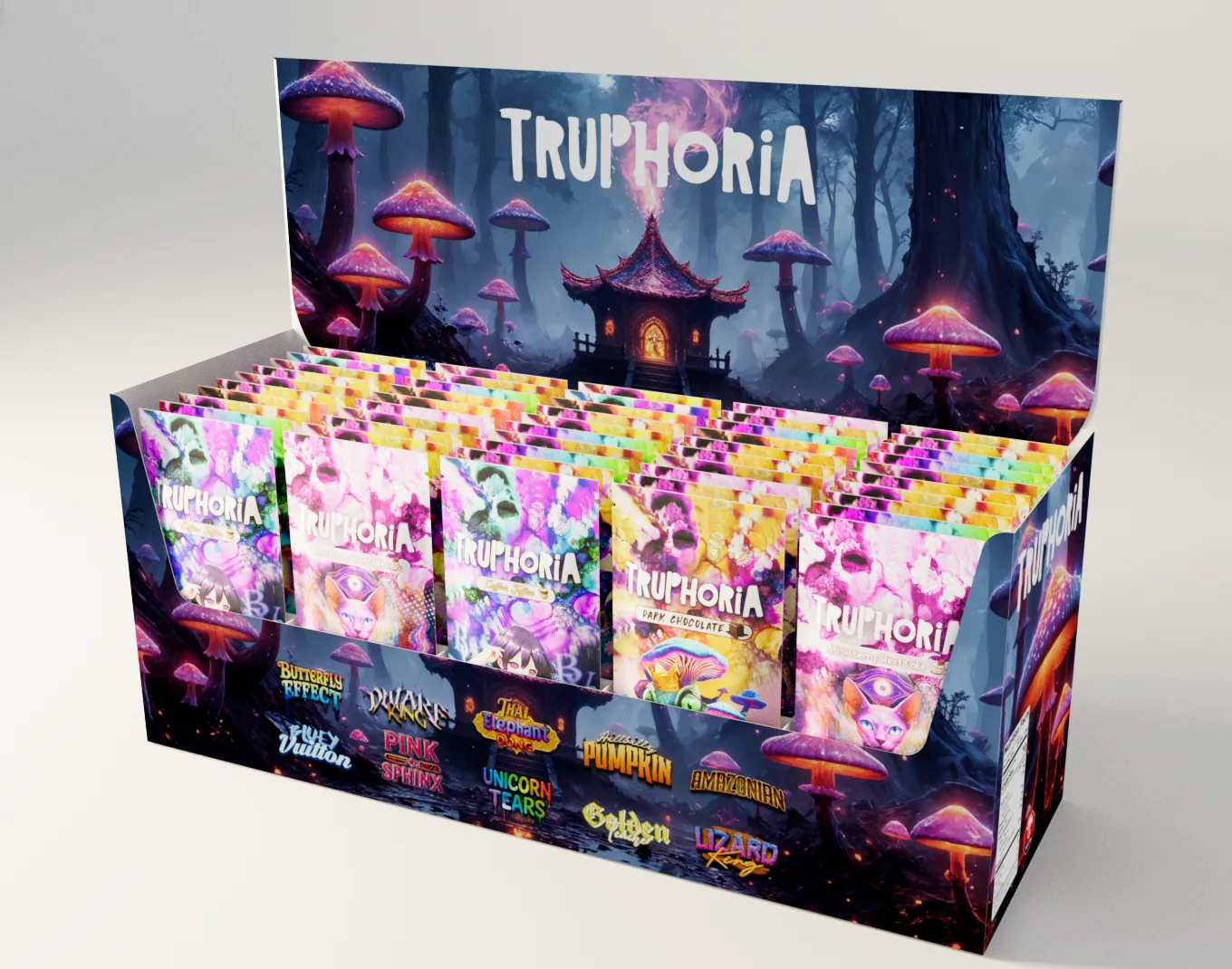 Truphoria Case - Full Open